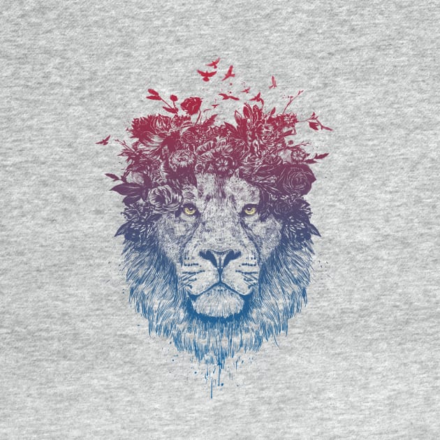 Floral lion III by soltib